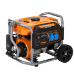 Generator VGP 3300 S – Benzin Stromgenerator 3 kW mit AVR-Regelung & 15 l Tank für bis zu 15 h Laufzeit - VI-055116