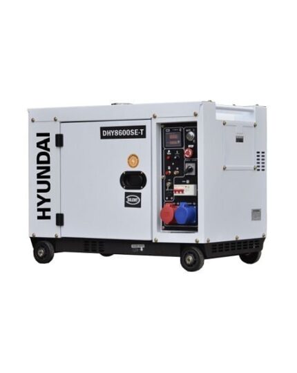 HYUNDAI Diesel Generator, Generator Max. Leistung: 7.9 kVA (400 V) / 6.0 kW (230 V), DHY8600SE-T D