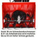 Schneefräse Benzin HECHT 9661 SE