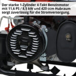 Stromgenerator Benzin HECHT GG 8000