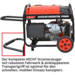 Stromgenerator Benzin HECHT GG 8000